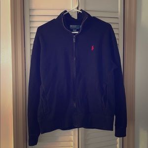 Black Polo Ralph Lauren sweater.